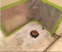 Water Damage case study property