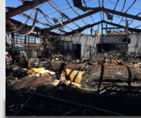 Industrial Fire Damage case study property