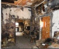 Commercial Fire Damage case study property