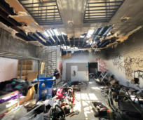 Commercial Fire Damage case study property