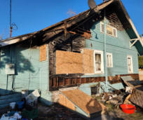 Residential Fire Damage case study property