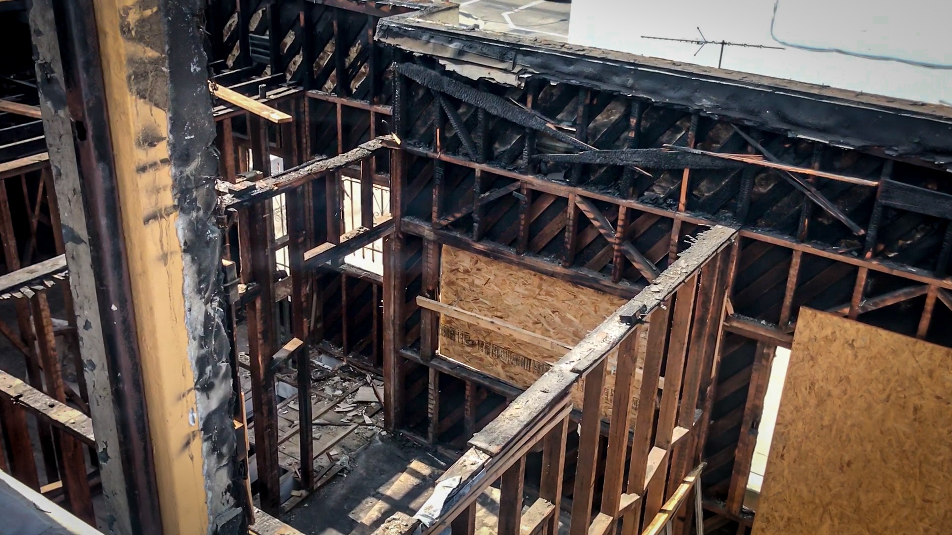 Commercial fire case study property
