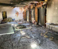 Commercial Fire Damage case study property