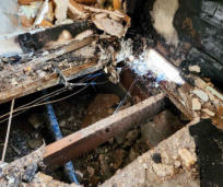 Residential Fire Damage case study property