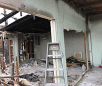 Residential Fire Damage case study property