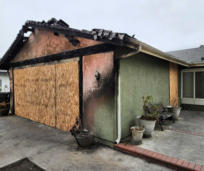 Residential Fire Damage case study property