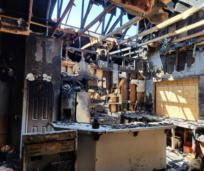 Residential Fire Damage case study property