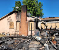 Residential Fire Damage case study property