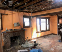 Residential Fire Damage case study property