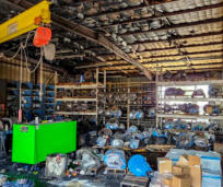 Industrial Fire Damage case study property