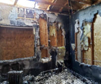 Residential Fire Damage case study property
