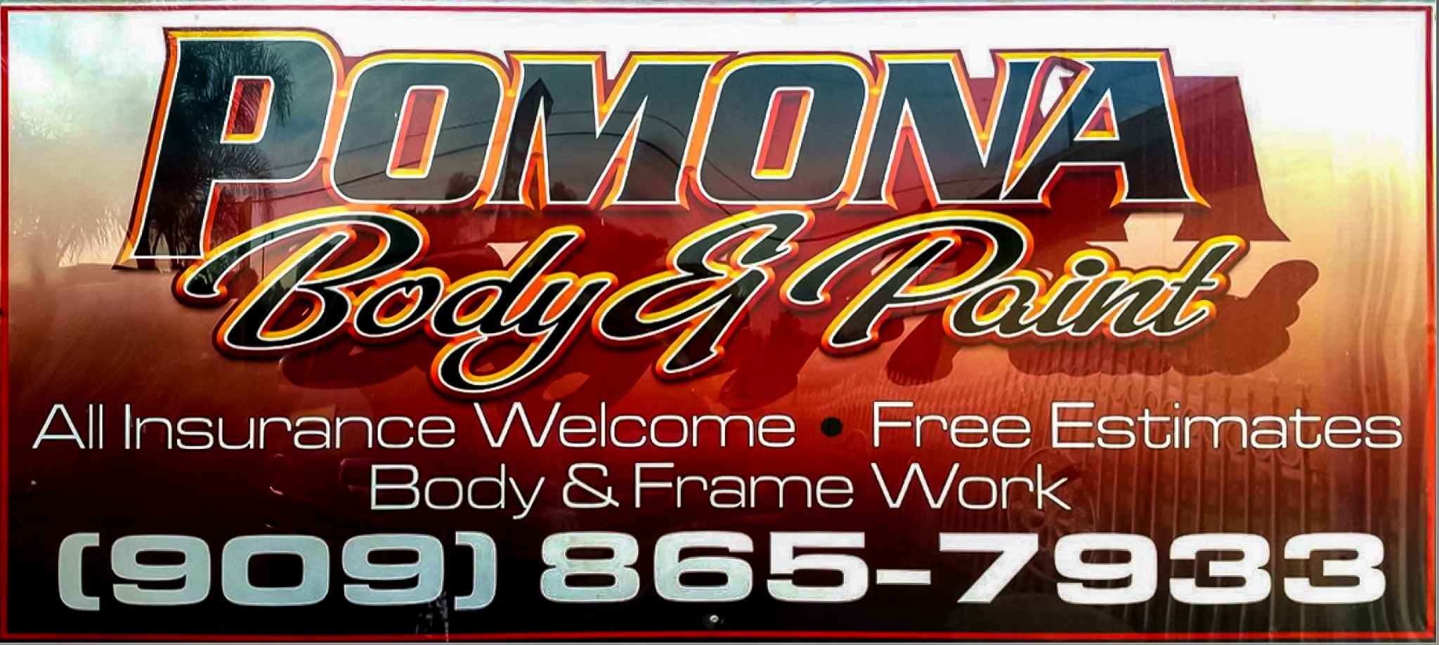 Pomona Body & Paint logo